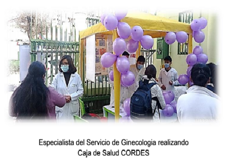 CAMPAÑA DEL SERVICIO DE GINECOLOGIA 