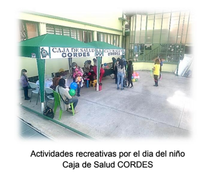 ACTIVIDAD RECREATIVA POR EL DIA DEL NIÑO